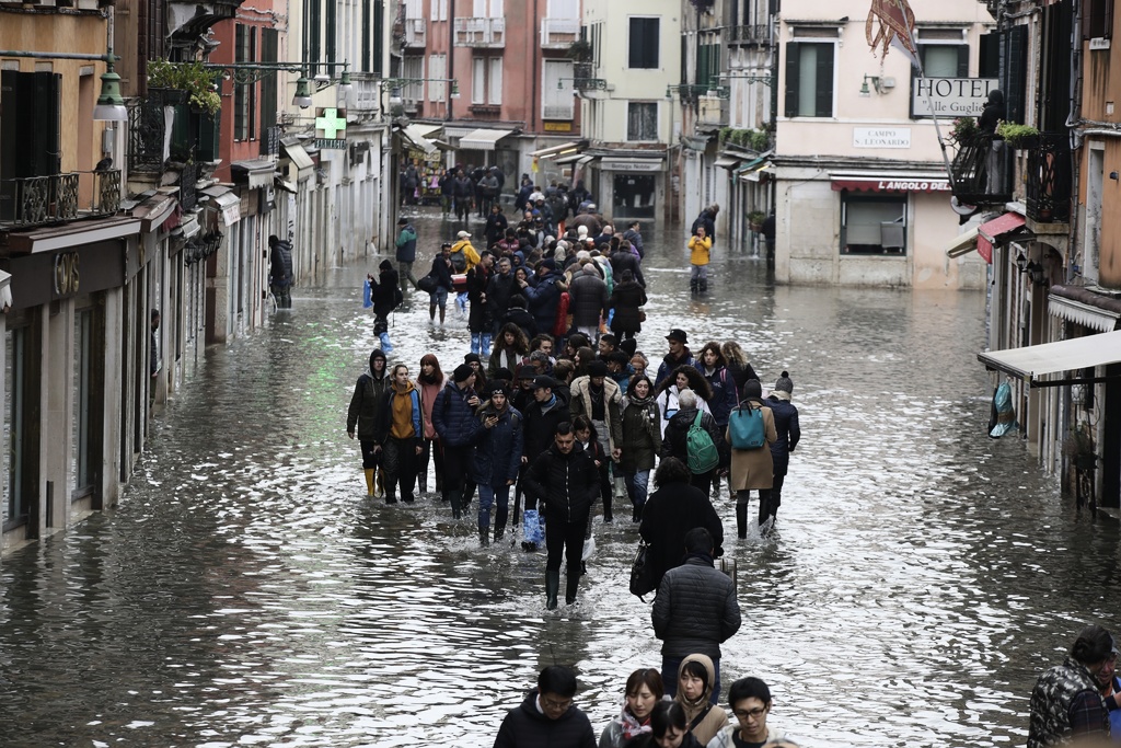 Översvämningar i Venedig Översvämningar i Venedig